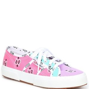 Superga Bandana Mix Print Canvas Shoes